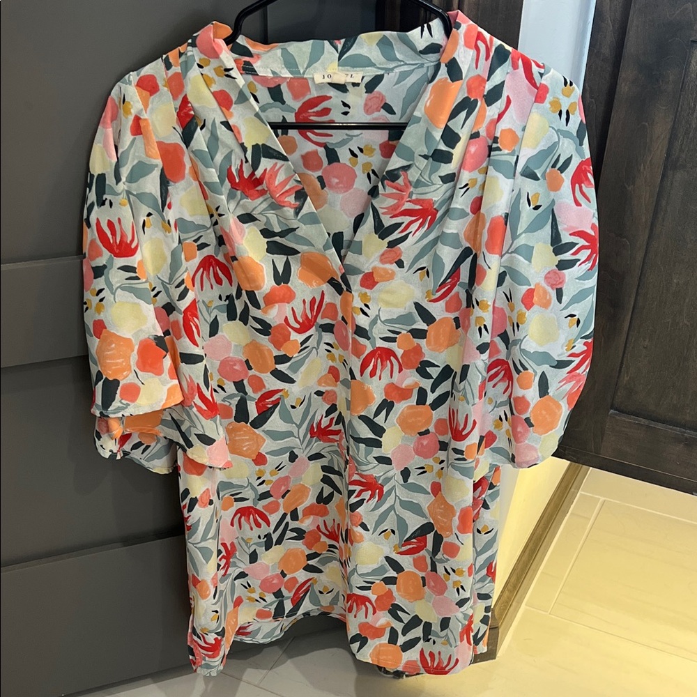 JODIFL Multicolor Floral Blouse